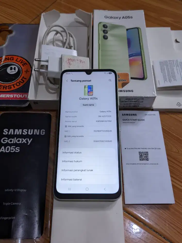 Samsung Galaxy A05s 6+6/128 Fullset Ori Sein