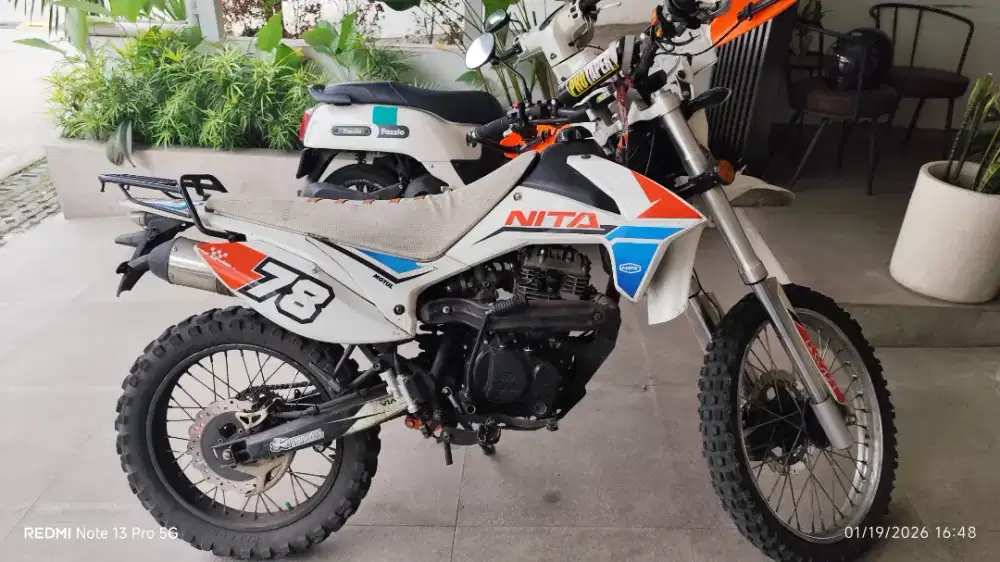 Dijual Viar Cross X 150, nego atau tuker matic
