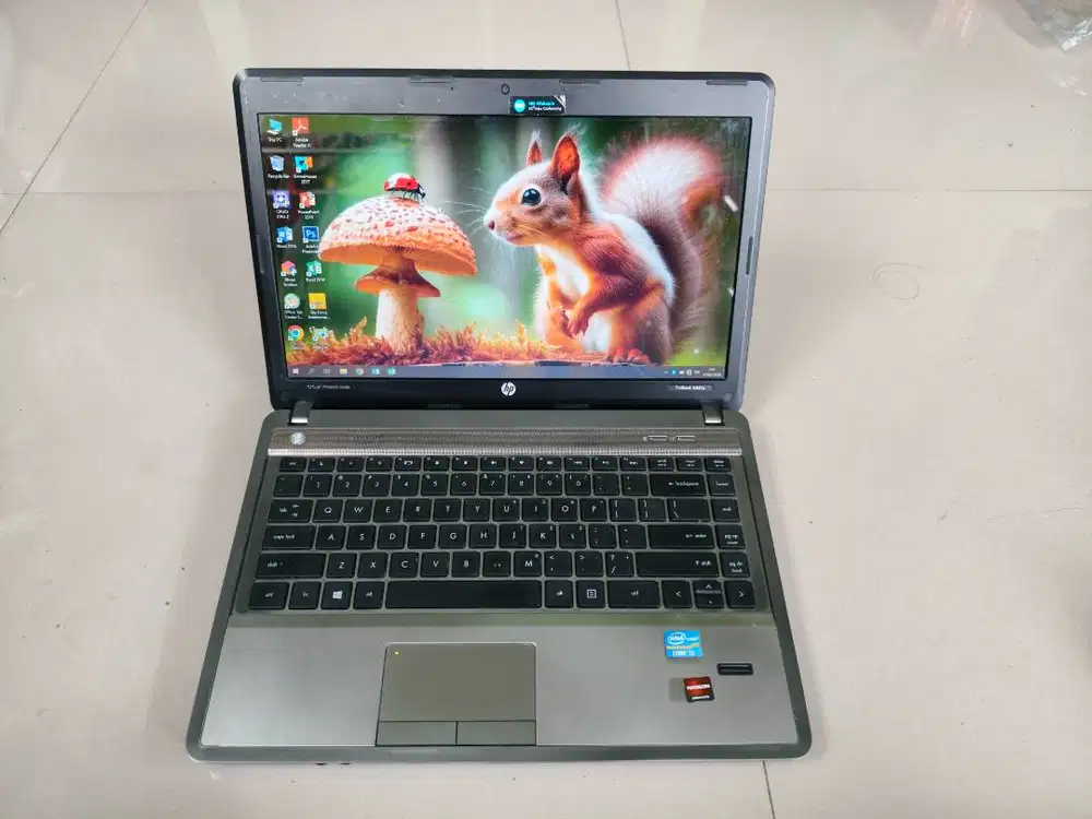 Laptop HP Probook intel i3 dual grafik HDMI batre awet fisik bagus
