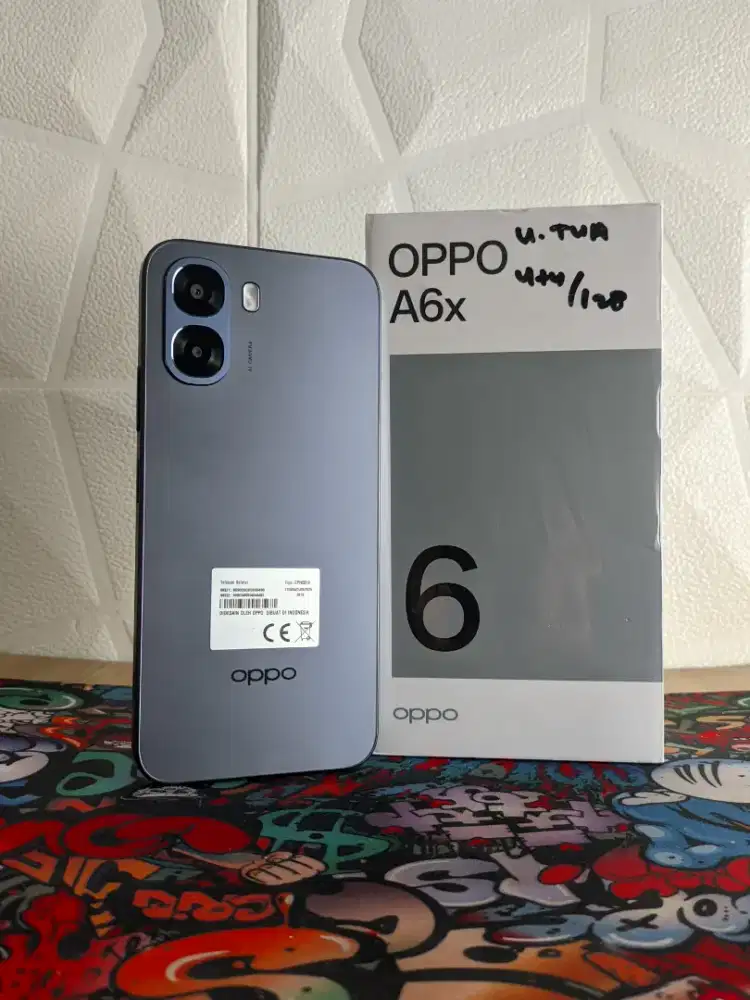 OPPO A6X 4+4/128 OPEN BOX