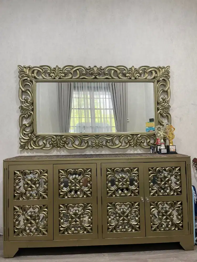 Buffet Jepara Dan Cermin
