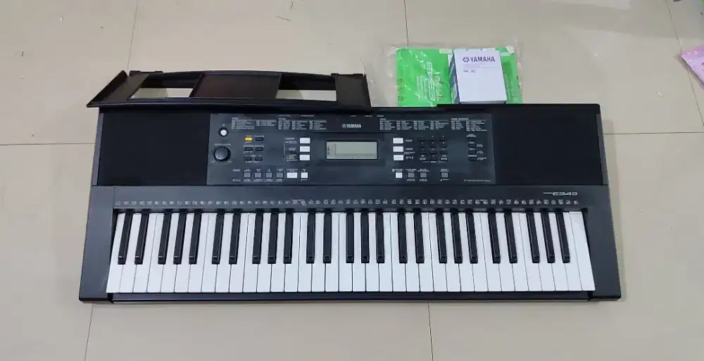 Yamaha PSR E343 bekas normal mulus