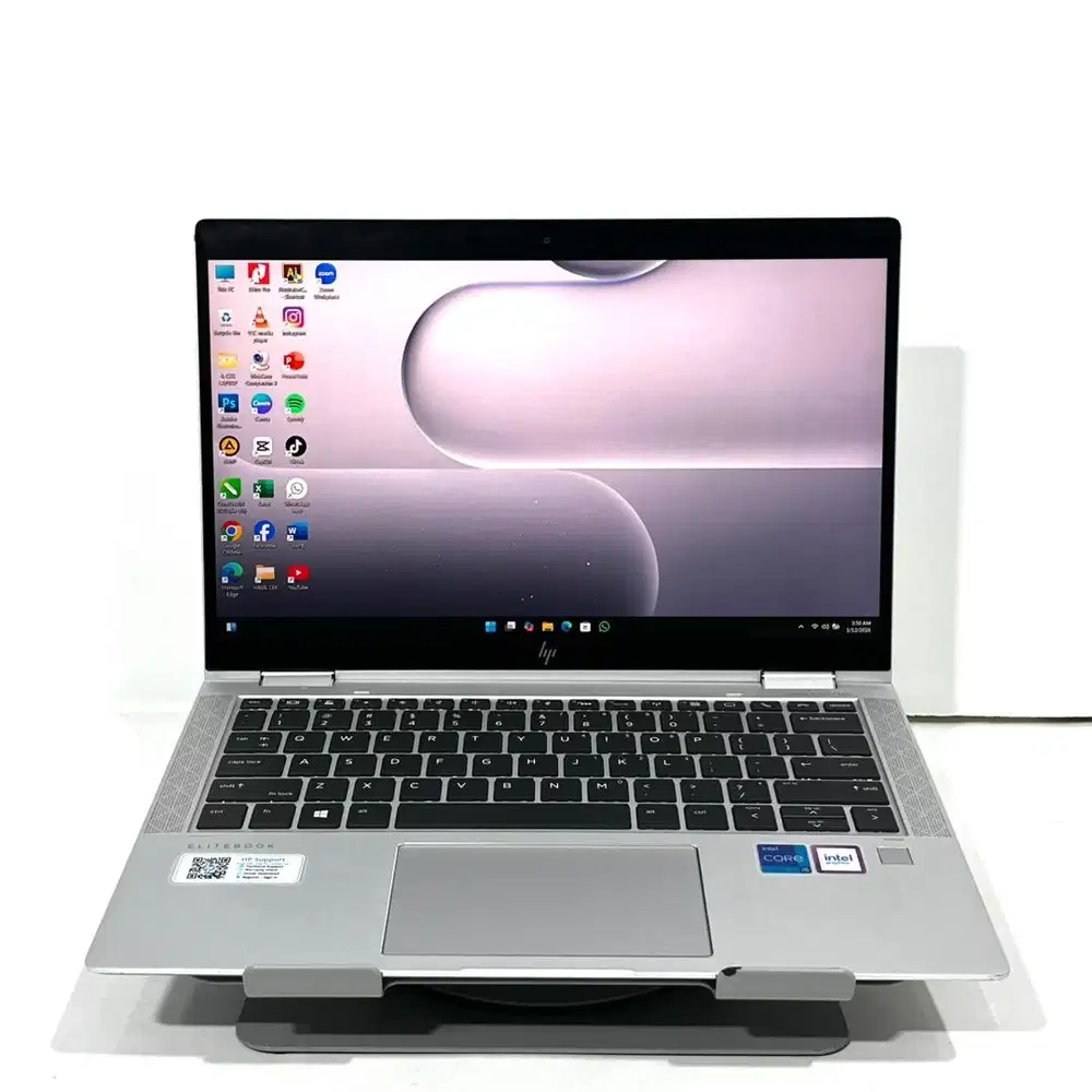 laptop hp elitebook x360 1030 intel core i5-8365u ram 16gb ssd 256gb