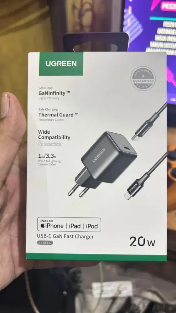 Charger ugreen 20watt fulset