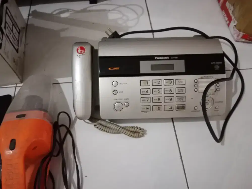 Mesin fax panasonic dan printer HP dijual 1 paket