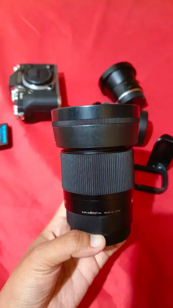 Lensa Sigma 30mm 1.4 for Fuji