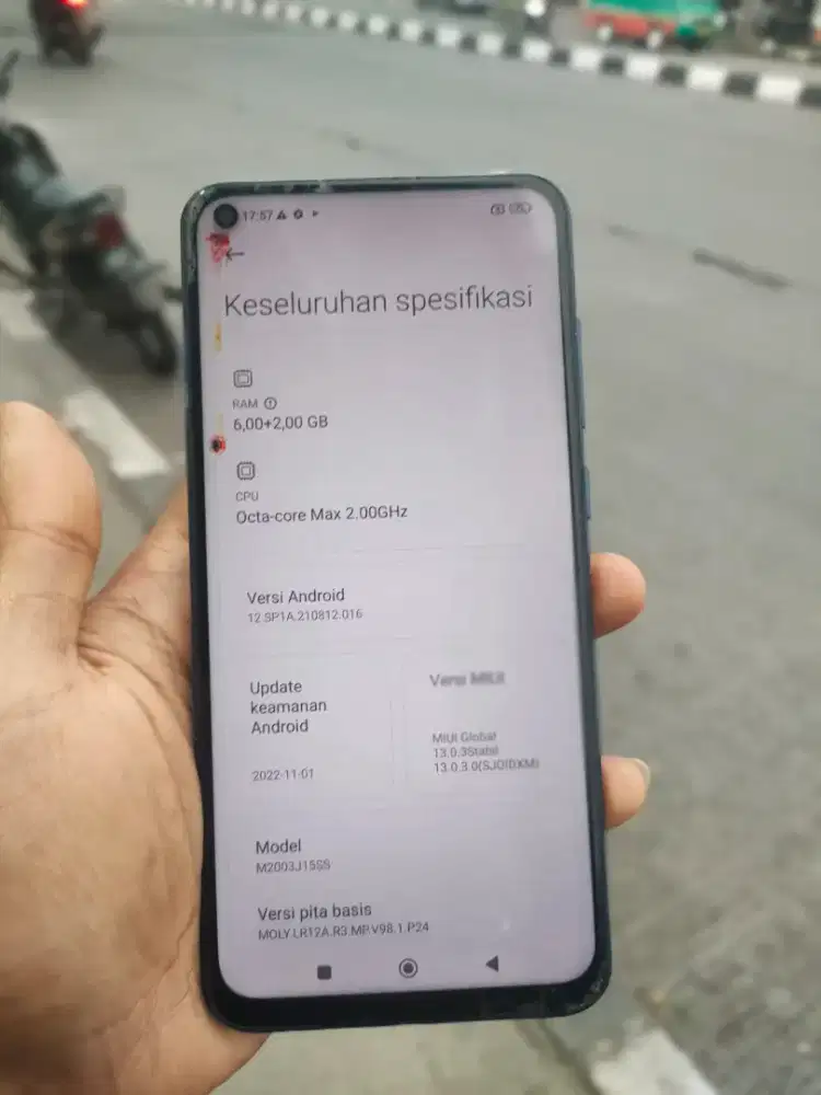 redmi not 9 ram 6/128