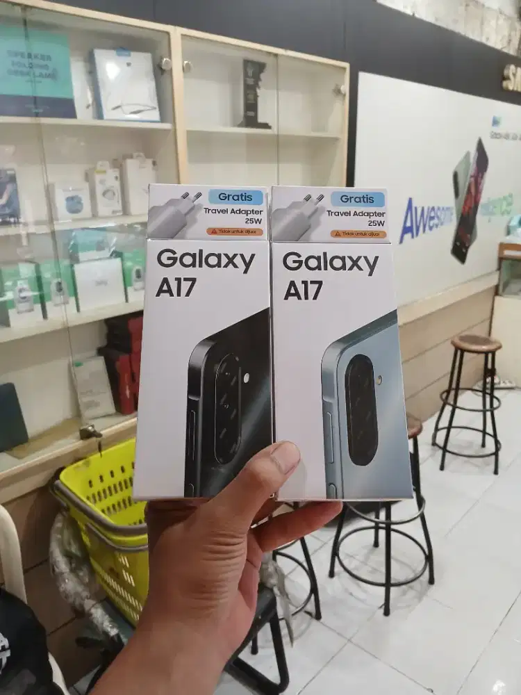 Berminat silahkan WA Samsung Galaxy A17 8/256 Garansi resmi 1thn