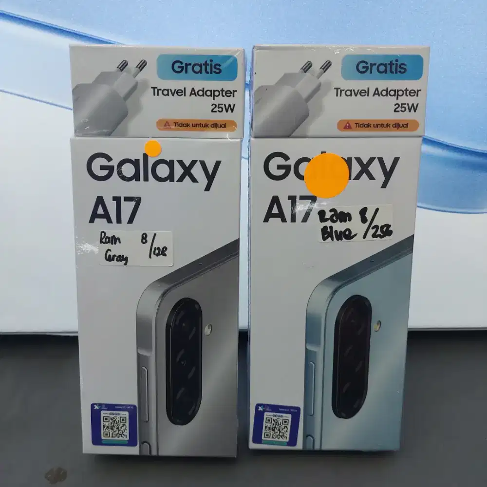 Samsung Galaxy A17 LTE Ram 8/128 (Baru) Garansi Resmi free charger 25w
