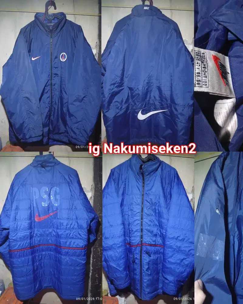 jaket nike vintage psg