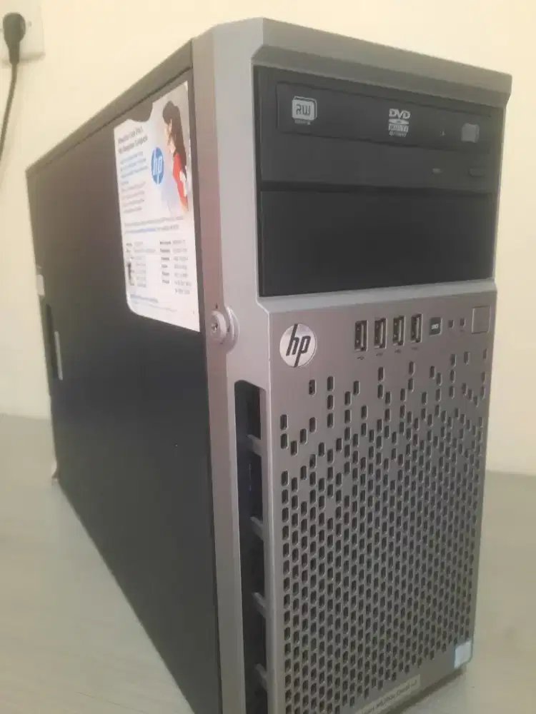 Jual Murah Server Hp Prolion-ML310e-Gen8-V2/Intel XEON 1220/Ram8gb