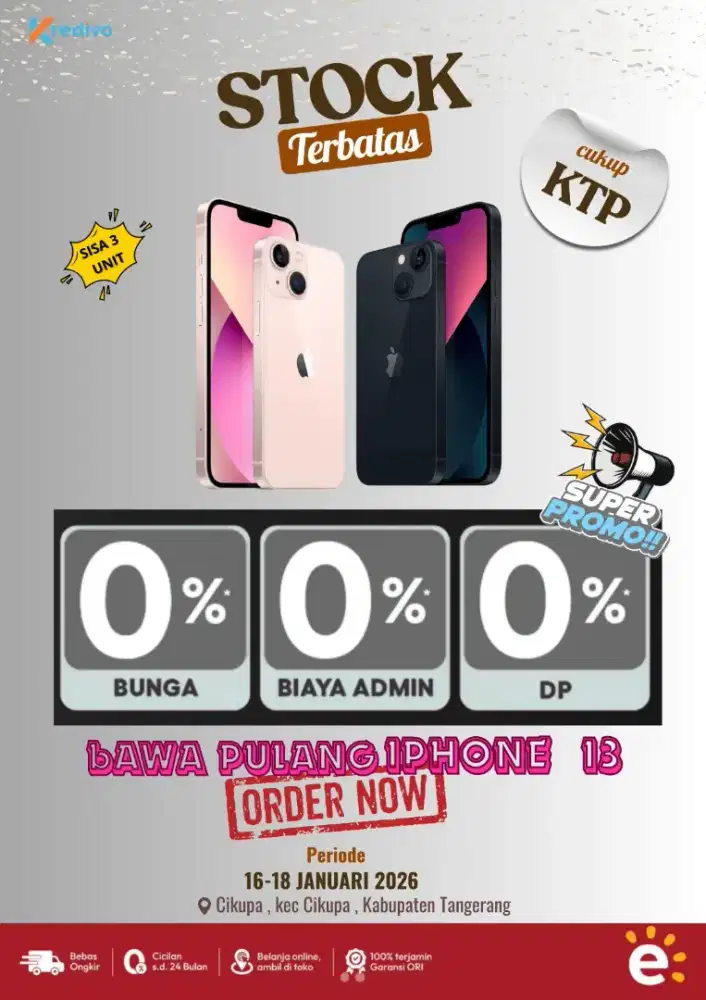 iPhone 13 kredit murah stokk terbatas