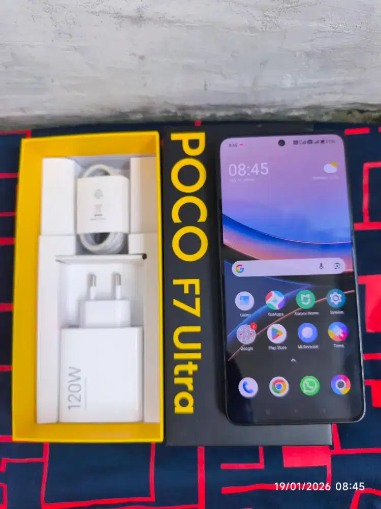 Poco F7 Ultra 12/256 Fullset ori segel spec poco Flagship