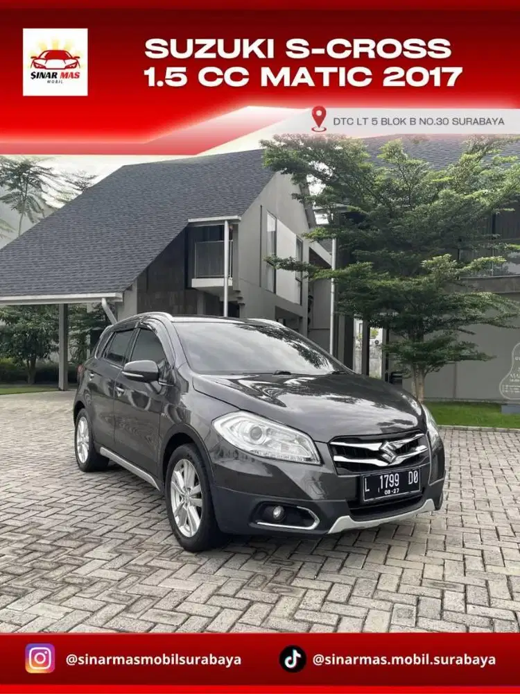 suzuki sx4 scross 2017 matic istimewa dp minim