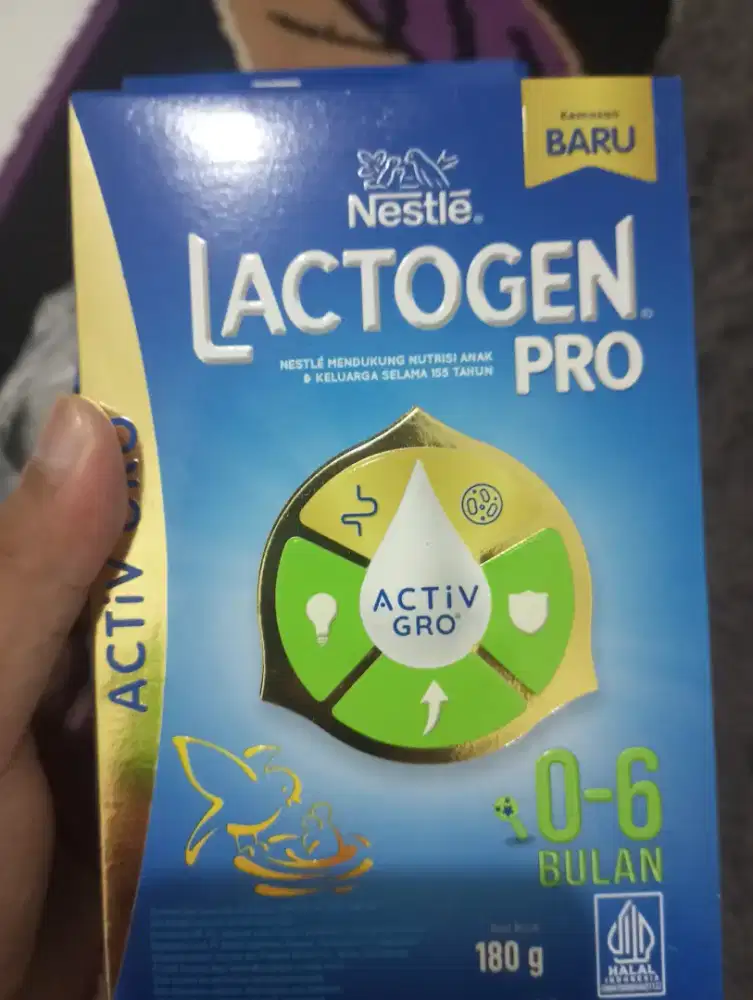 Susu Lactogen pro 0-6 bulan 180 gram