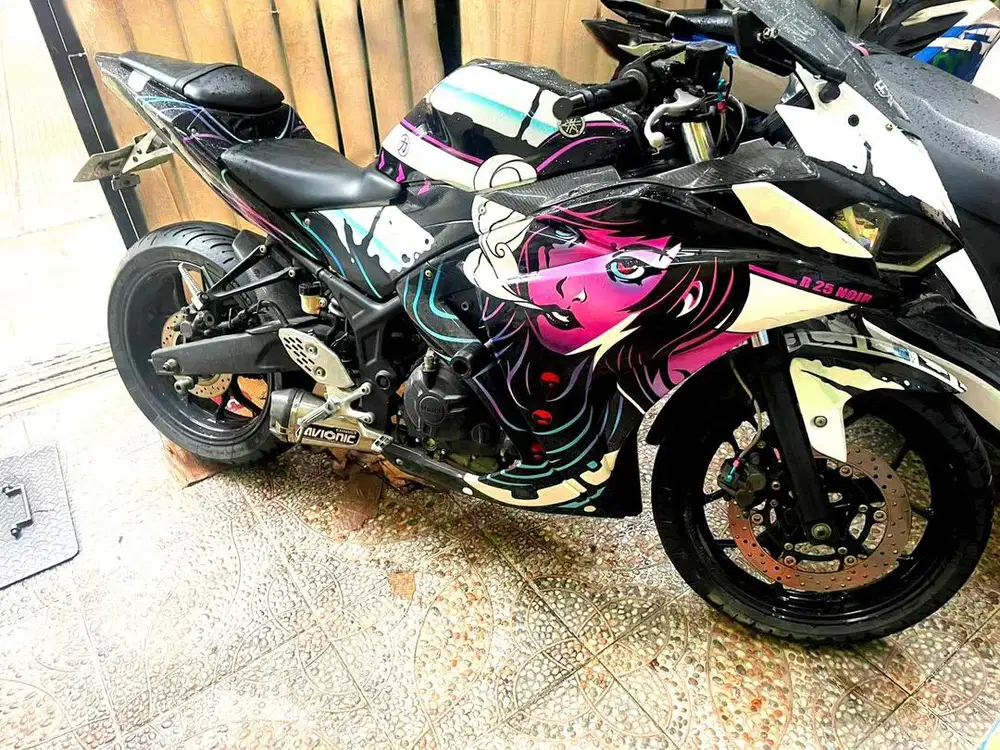 Yamaha R25 Air Brush Jarang Pakai 2015