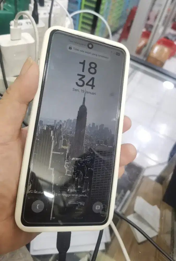 Samsung A53 Warna hitam minus