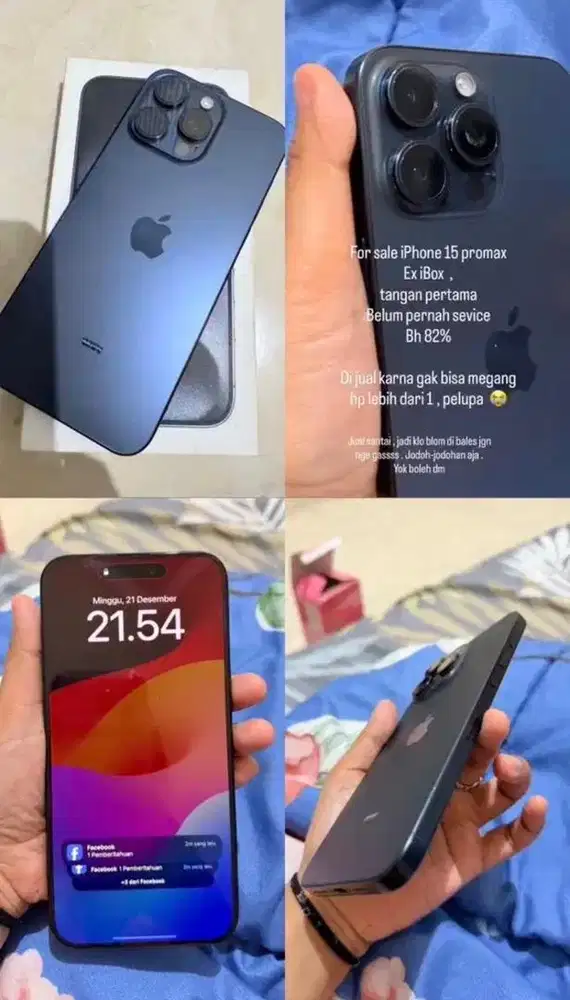 Iphone 15 promax ex ibox