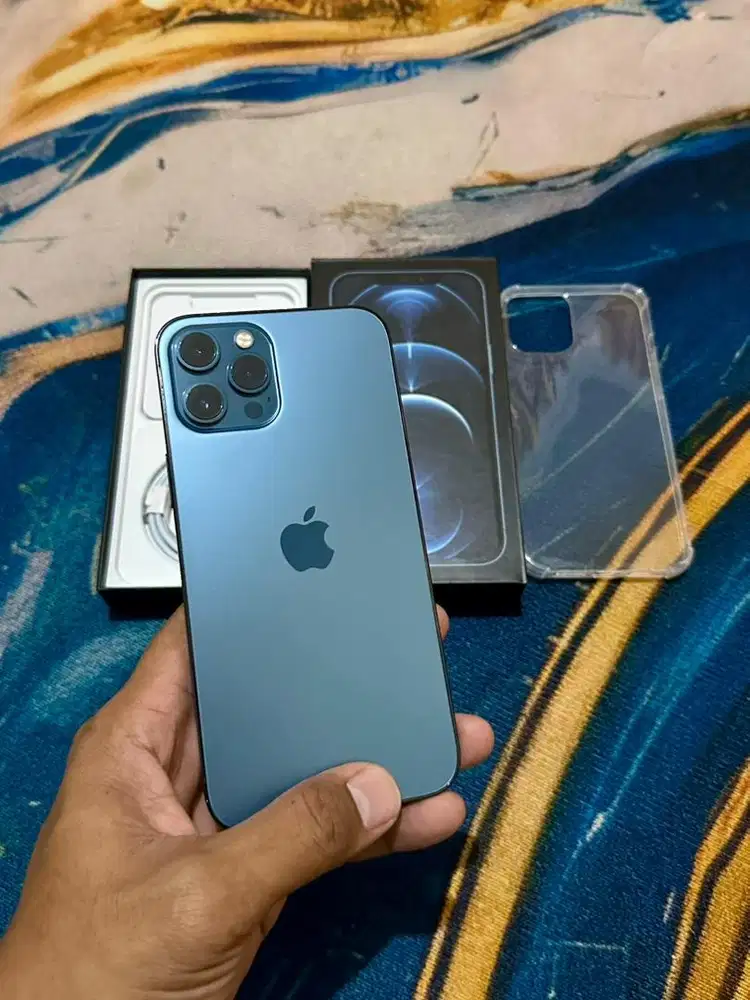 IPHONE 12 PROMAX 256GB PACIFIC BLUE