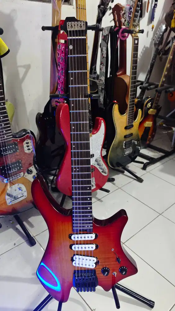 gitar headless model strandberg spek premium