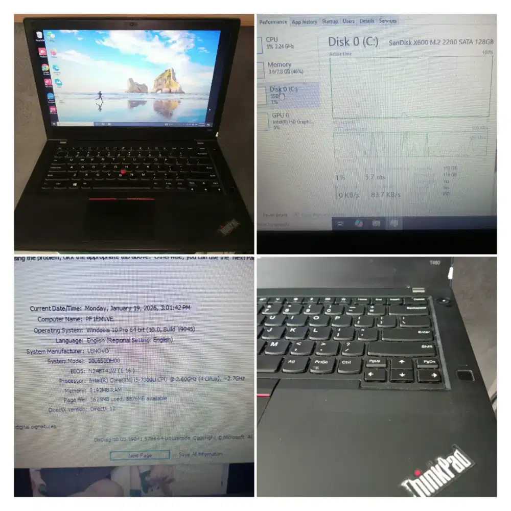 DI JUAL MURAH LENOVO THINKPAD T480