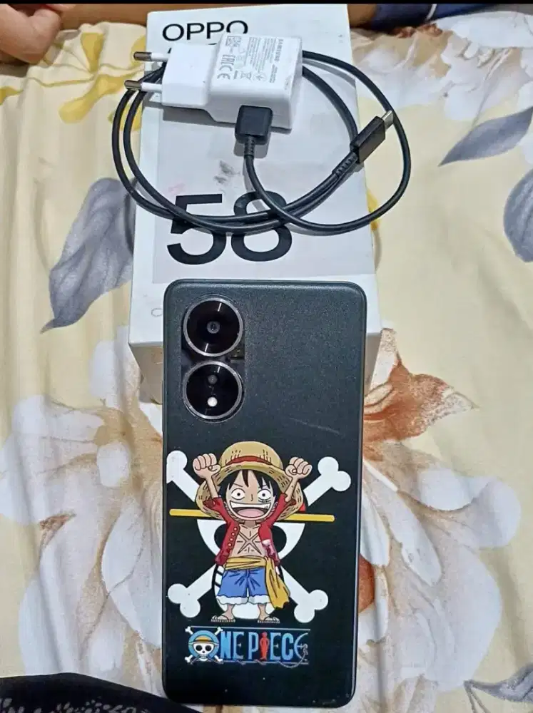 Dijual hp opp 58 komplit nominus ram 12(6+6)/128 pemakaian 1 bulan