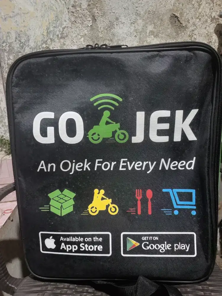 Tas Ransel Gojek Food Cooler Bag Delivery New