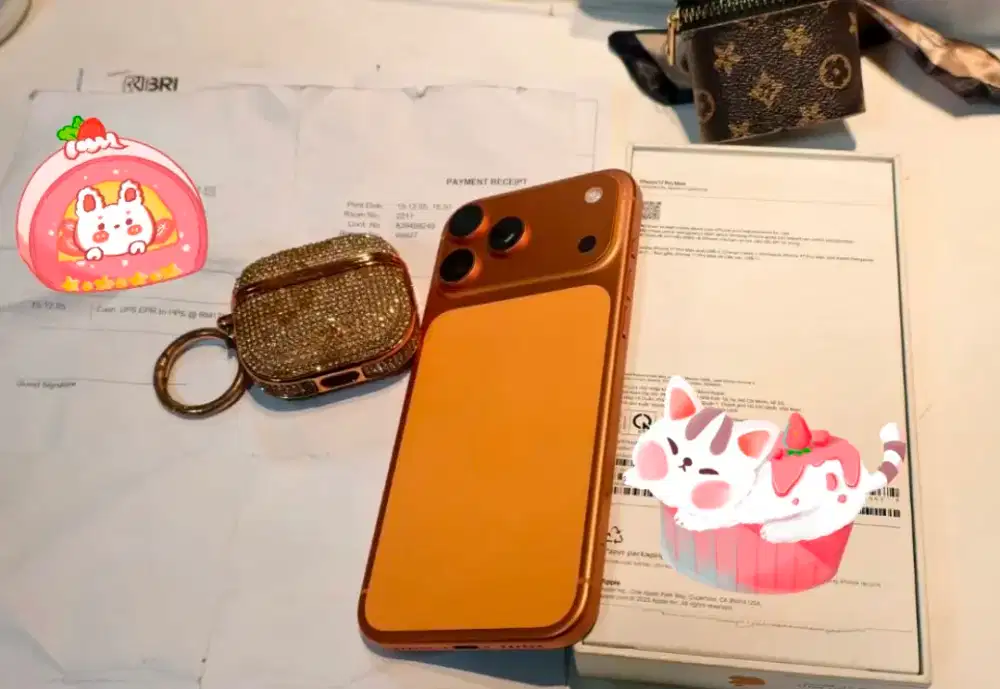 Iphone 17 pro max 512gb like new (cuma buka segel aja)