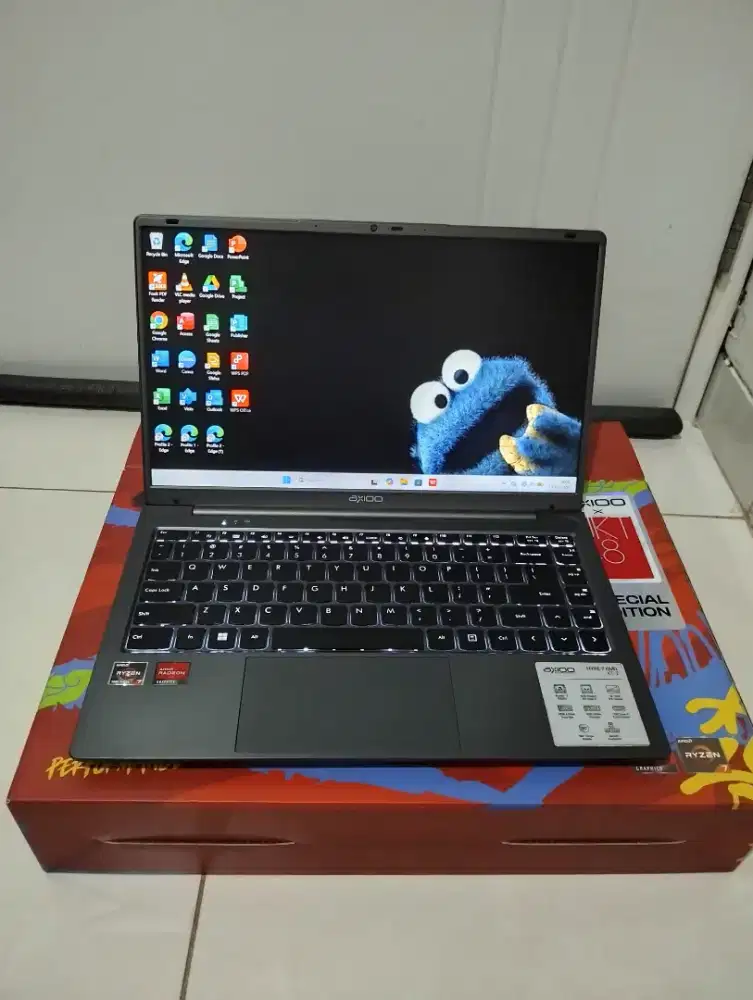 Axioo Hype 7 AMD X7-2 fullset like new Garansi ON