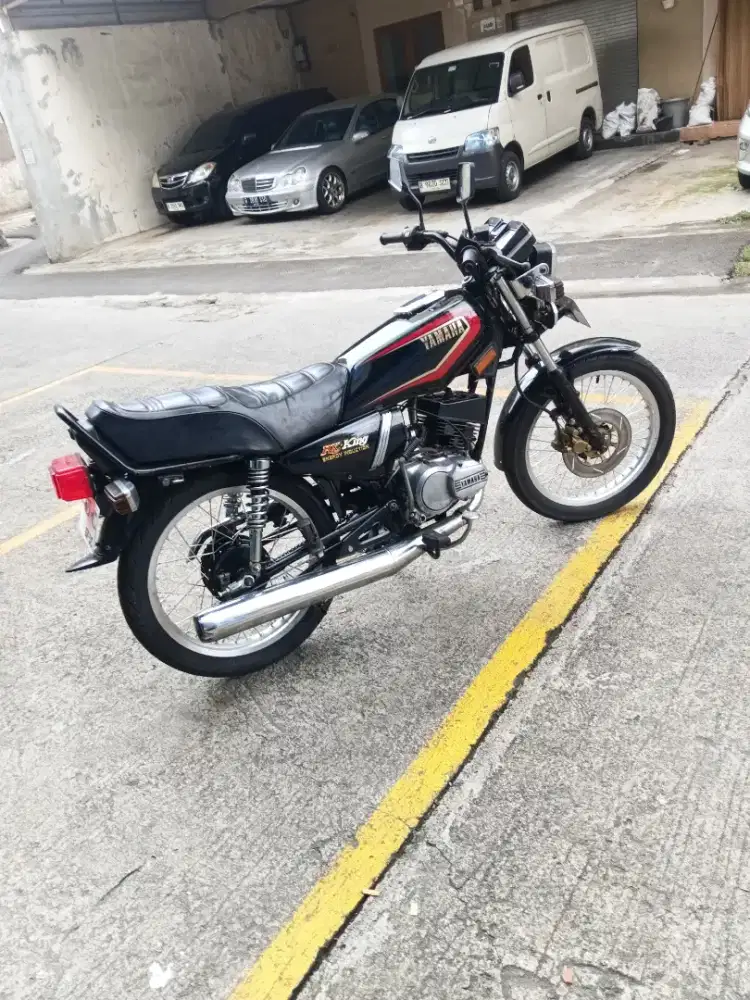 Yamaha rx king  1986 cobra  hitam  jos om