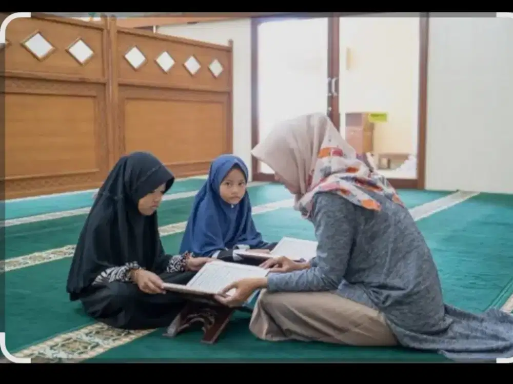 Jasa privat guru ngaji wanita