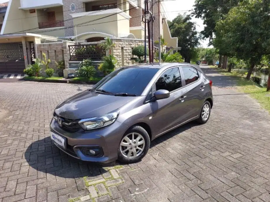 DP MURAH Brio Satya 1.2 E Bensin-MT-2021 ABU-ABU bKZC