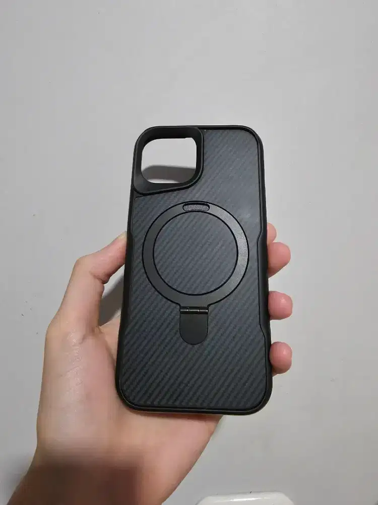 Case iphone 15 basic carbon