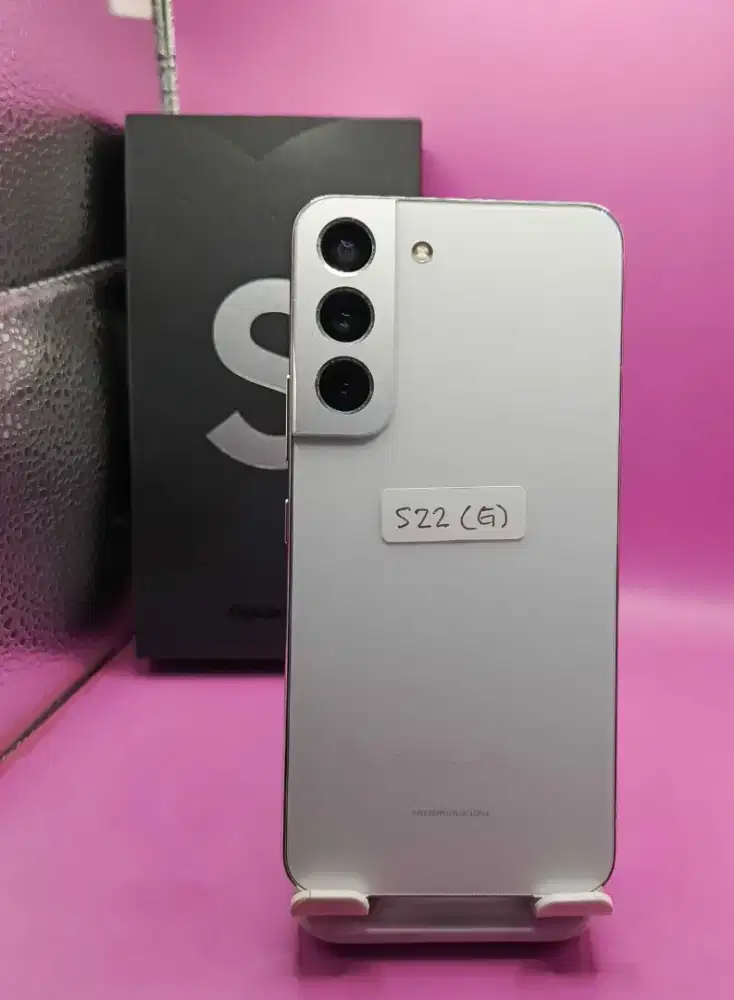 SAMSUNG S22 REGULER 5G RAM 8/128GB ORIGINAL SEIN NORMAL FULLSHET