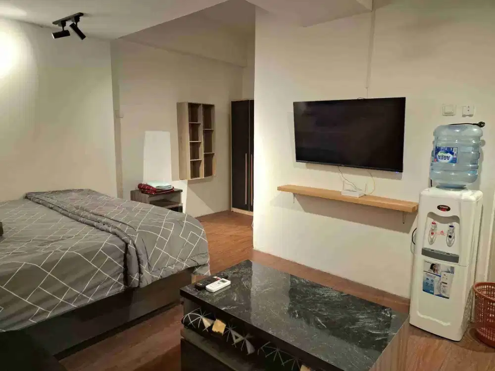 Grand Asia Afrika Apartemen GAA Disewakan unit Studio Premium Large Furnished dekat pusat Perbankan, Universitas Pasundan Unpas