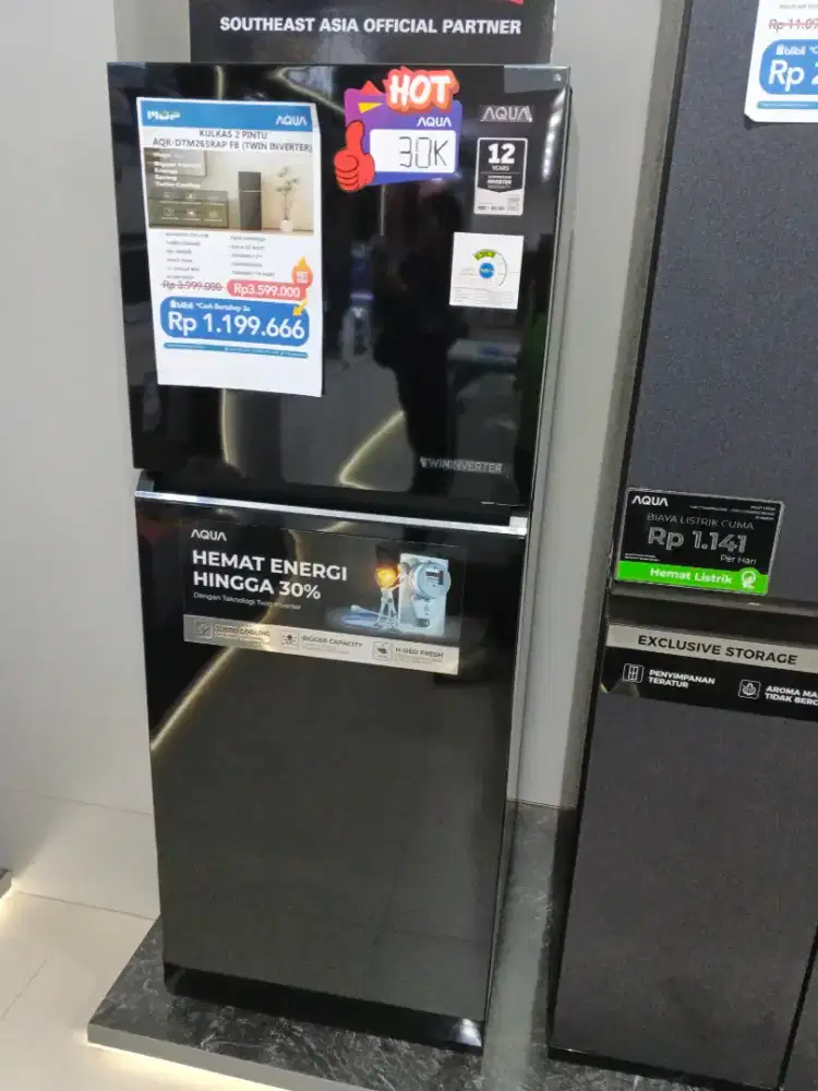 Kulkas dua pintu credit tanpa dp