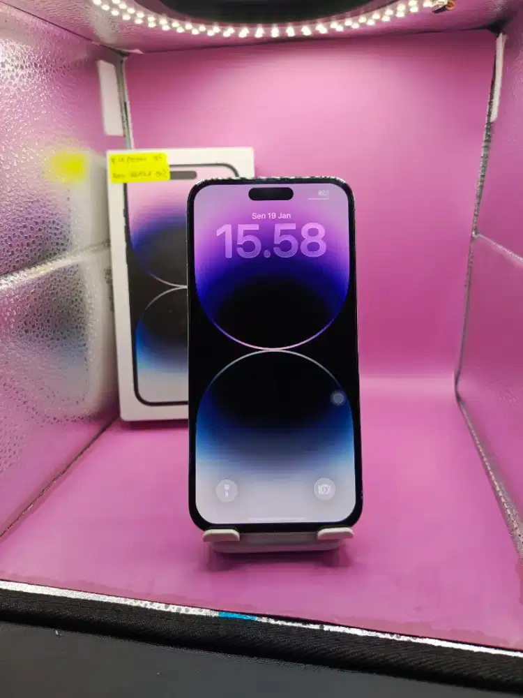 IPHONE 14 PROMAX
128GB IBOX NORMAL FULSHET

HANYA PERNAH GANTI LAYAR