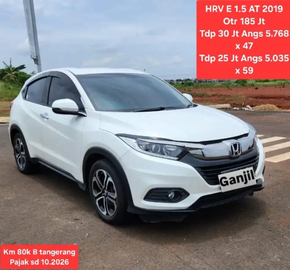 HRV E 1.5 AT 2019.TDP 25 JT angs 5.035 jt