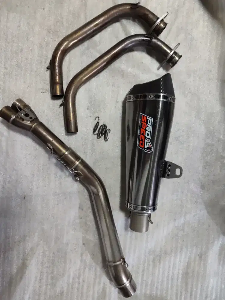 Knalpot prospeed black shack r25 mt25 fs