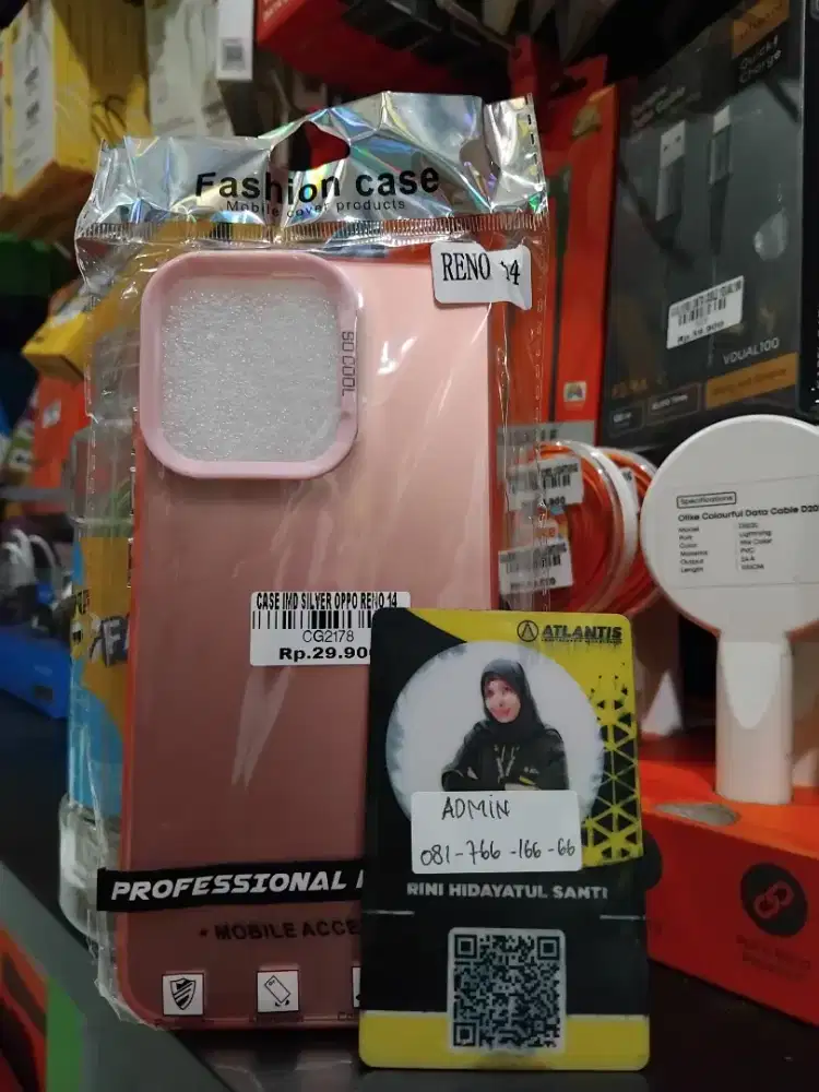 CASE IMD SILVER OPPO RENO 14 | ATLANTIS DAHSYAT