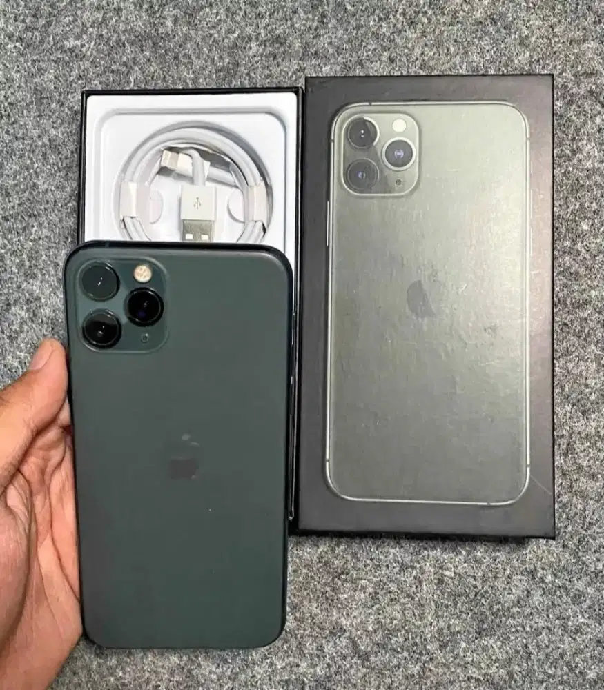Iphone 11pro 64gb wifi only lengkap sm kotak