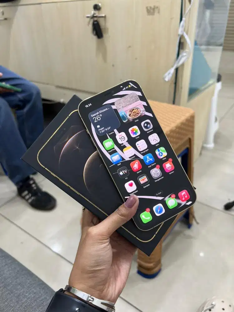 IPhone 12 Promax 128gb inter