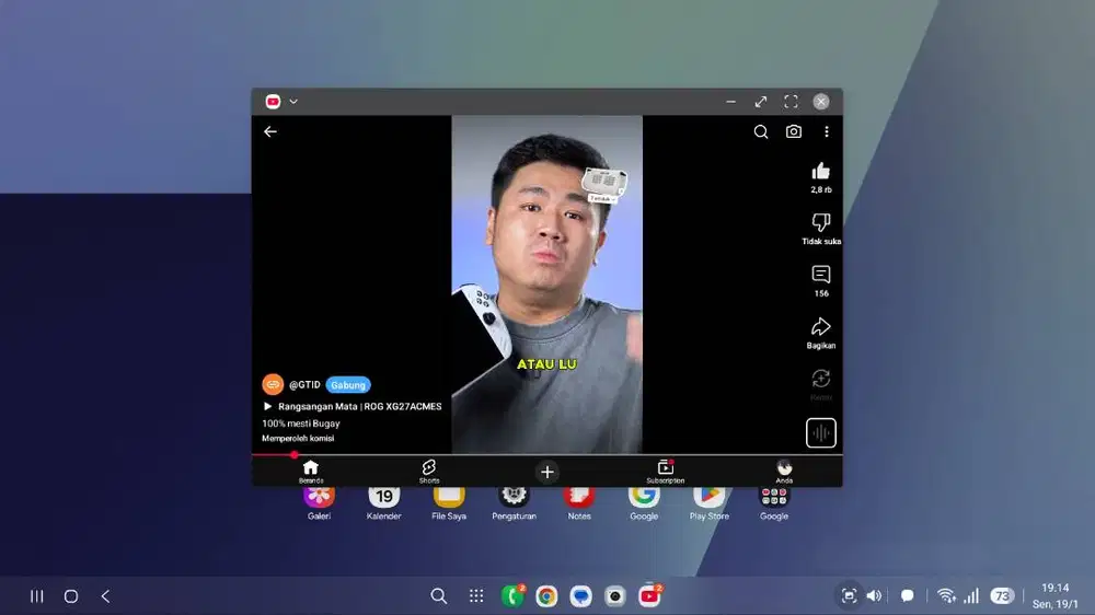 JUAL TV LG LED 24 INCH