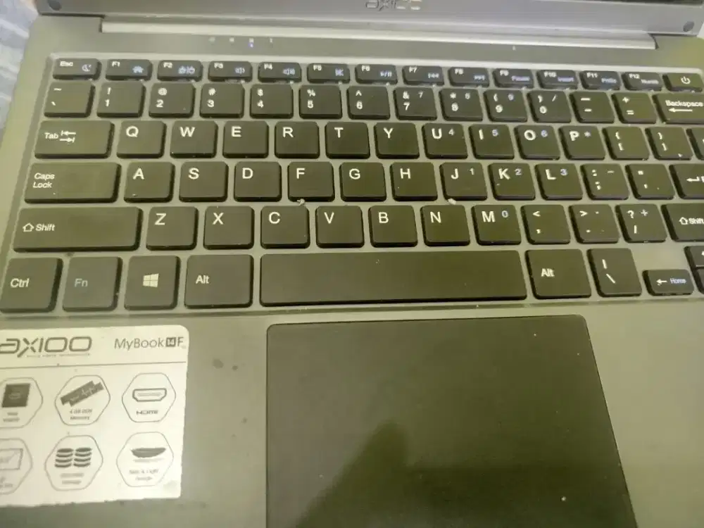 BU Axioo MyBook 14F SSD 256GB Siap Pakai