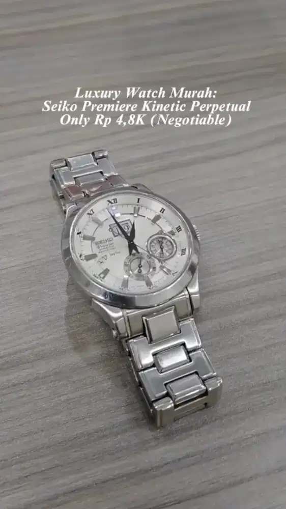 Seiko Premiere Second