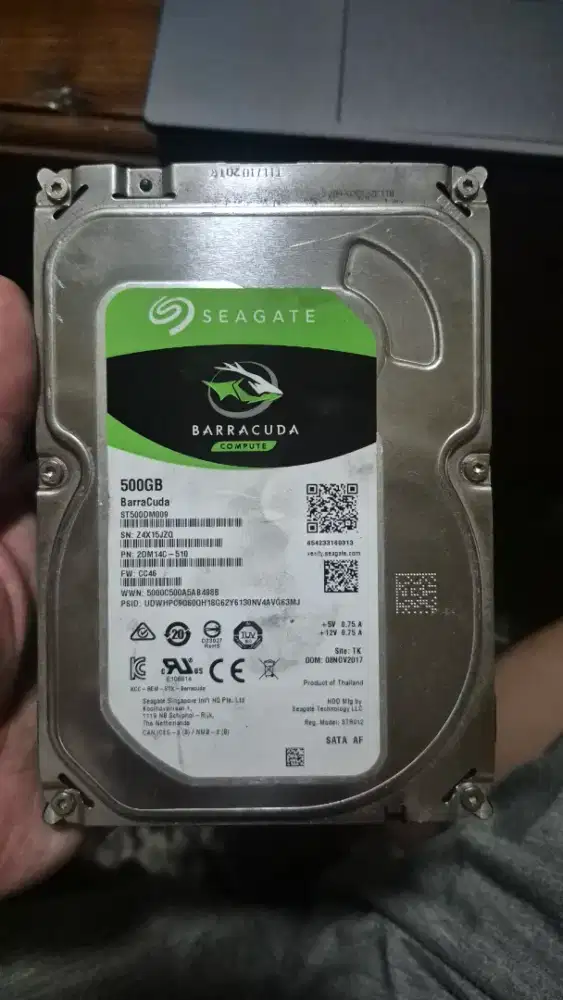 Hdd Seagate 3,5 inch dekstop 500gb