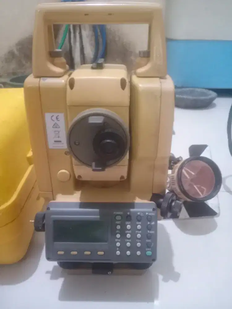 alat ukur topcon station asli buatan jerman GTS-250series 1set ..