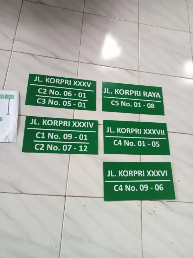 Jasa pembuatan papan nama 
Wa free disian dan konsultasi gratis