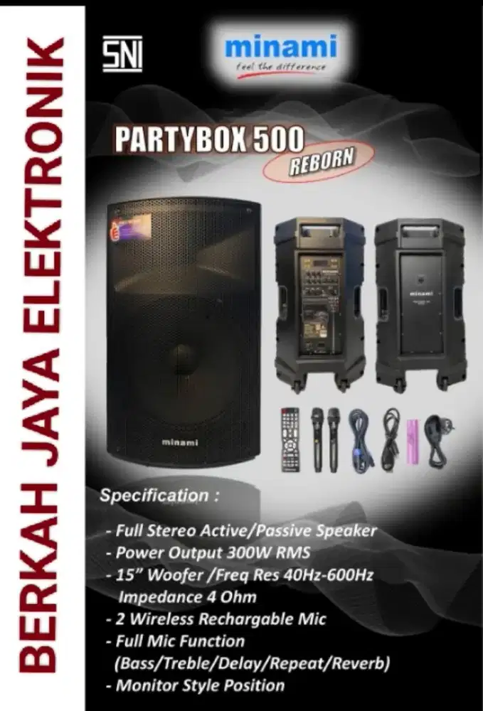 MINAMI PARTY BOX 500 REBORN