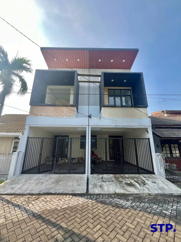 Rumah baru 2 lantai di Rungkut Mapan Furnished